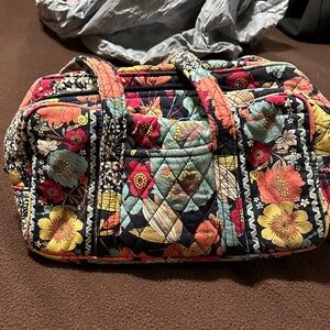 Floral Quilted Women's Bag Vera Bradley “Happy Snails”